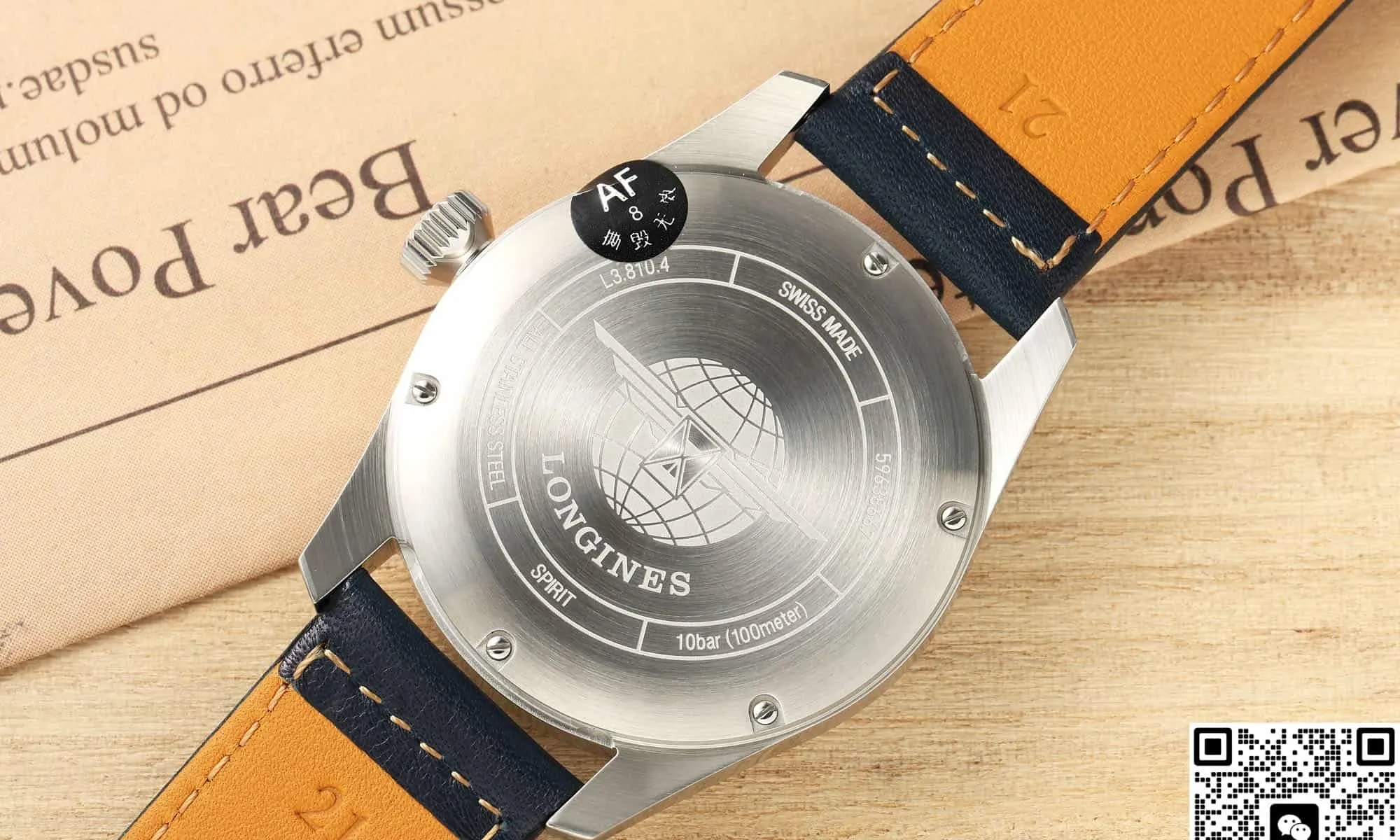 AF Factory Longines Spirit L3.810.4.93.0 1:1 Best Edition Replica Watch